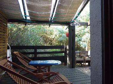 �berdachte Terrasse