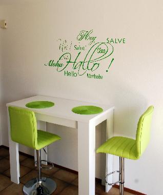 Der Essplatz/Fr�hst�cksplatz in der K�che!