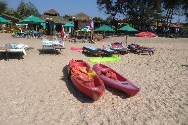 Kajaks f�r unsere G�aste