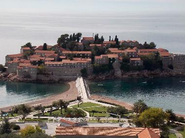 Ferienwohnung in Sveti Stefan (Montenegro) oder Ferienwohnung oder Ferienhaus