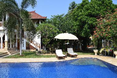 Links Villa Jakaranda, rechts Villa Marakuya