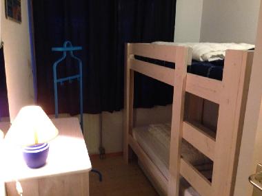 Schlafzimmer mit etagenbett