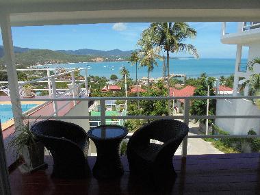 Terrasse des Schlafzimmers Lady Godiva