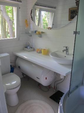 Chalet in Skulte (Lettland) oder Ferienwohnung oder Ferienhaus