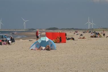 Am Strand von Vrouwenpolder