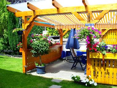 Terrasse fr unsere Gste