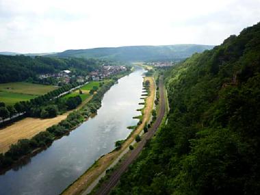 Blick vom Weserskywalk