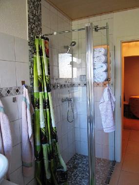 Duschbad und WC