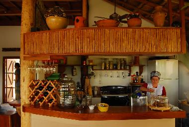 voll ausgestattete K�che