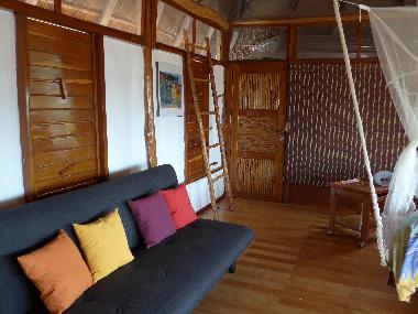 Schlafsofa f�r 1 zus�tzliche Person im Studio