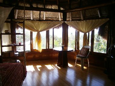 Studio mit Bambusboden