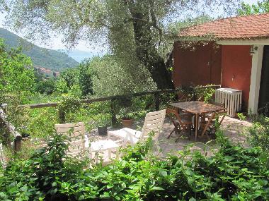 Groe Panoramaterrasse (Meerblick und Capo Palinuro) 