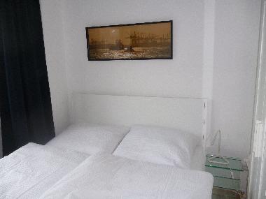 Das Blaue Zimmer mit Doppelbett