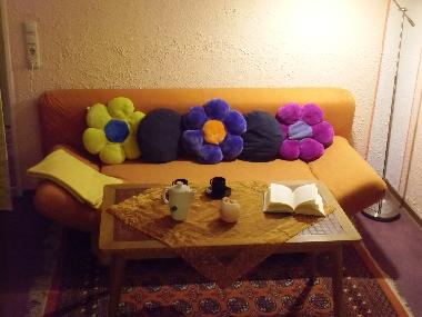 ausziehbares Sofa, Liegeflche 1,50m x 2,00m