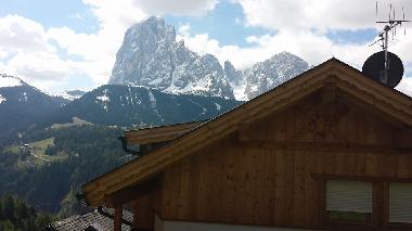 Blick von der Rckseite des Hauses