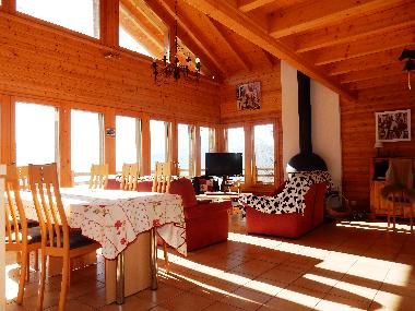 Chalet in Veysonnaz (Nendaz) oder Ferienwohnung oder Ferienhaus