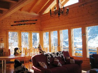Chalet in Veysonnaz (Nendaz) oder Ferienwohnung oder Ferienhaus