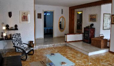 Wohnbereich mit Pellet-Ofen