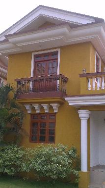 Villa in Think villa Goa, Majorda (Goa) oder Ferienwohnung oder Ferienhaus