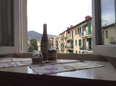 Fensterblick aus dem Schlafzimmer