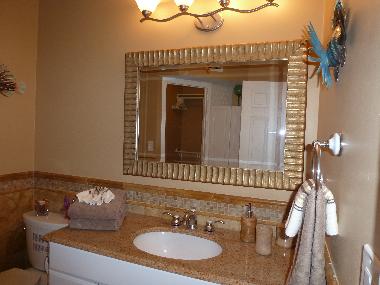 renoviertes Bad -  Wohnung 