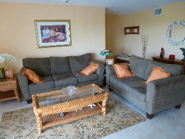 Wohnzimmer  - Wohnung Anna Maria Sunrise