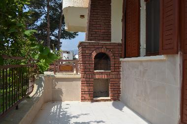 Terrace of the house