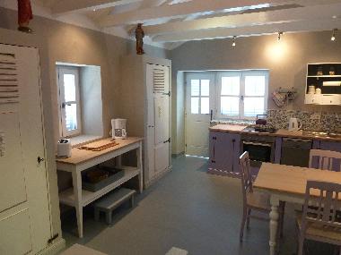 Der Essbereich des Wohnraumes.