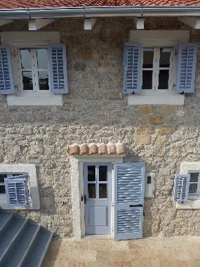 Der Eingang zu den Schlafzimmern.