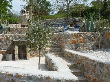 Der Blick in den Garten.