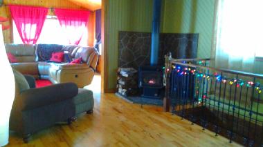 Chalet in Ste-Lucie des laurentides (Quebec) oder Ferienwohnung oder Ferienhaus