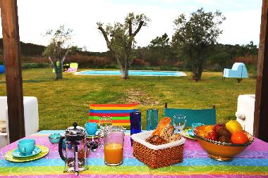 Ferienhaus in Melides (Alentejo Litoral) oder Ferienwohnung oder Ferienhaus
