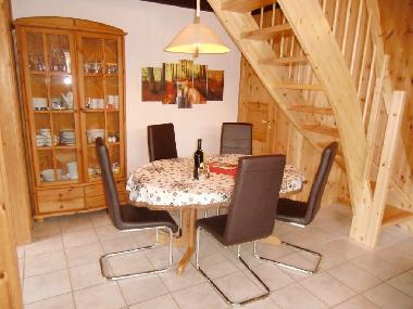 Essbereich Ferienhaus Mia. Ferienhuser Marx https://ferienpark-