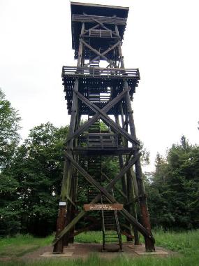 Ludwigsturm am Wanderweg A2