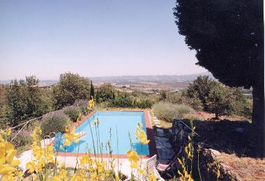 Villa in SAN CASCIANO DEI BAGNI (Siena) oder Ferienwohnung oder Ferienhaus