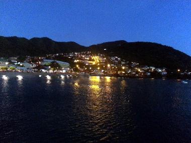 Anses d?Arlet in der Nacht