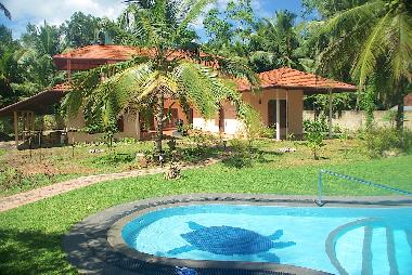 Villa in Habaraduwa (Galle) oder Ferienwohnung oder Ferienhaus