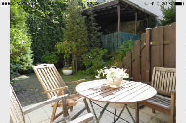 Terrasse und �berdachten Freisitz