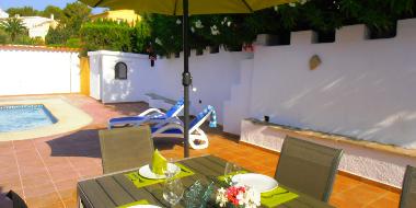 Ferienhaus in Moraira (Alicante / Alacant) oder Ferienwohnung oder Ferienhaus