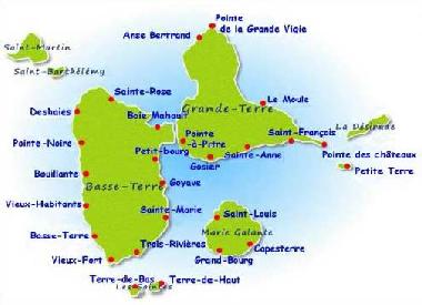 Ferienwohnung in LE GOSIER (Guadeloupe) oder Ferienwohnung oder Ferienhaus