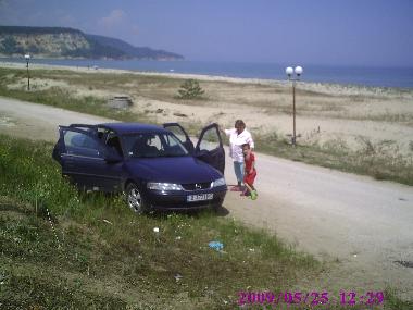 Parken am Strand