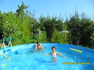 der Gartenpool (3,50x0,90 cm)