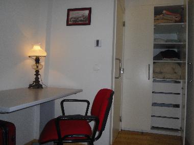 Innenraum und Kleiderschrank