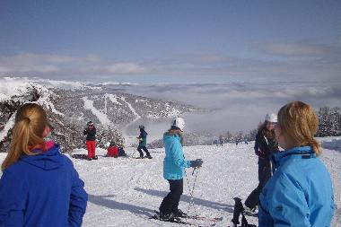 Mit die Kinder von der schwarze Piste!