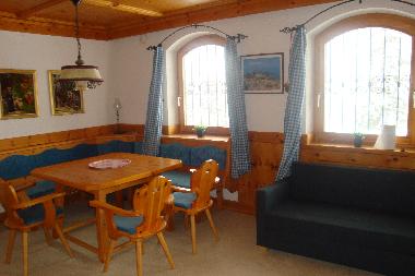 Das Wohnzimmer in das G�stehaus 