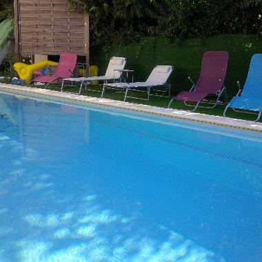 Villa in AUBAIS (Gard) oder Ferienwohnung oder Ferienhaus