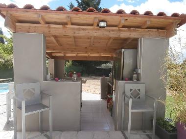 Villa in AUBAIS (Gard) oder Ferienwohnung oder Ferienhaus