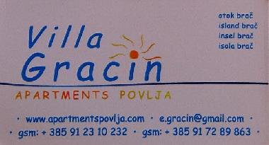 Ferienwohnung in Povlja (Splitsko-Dalmatinska) oder Ferienwohnung oder Ferienhaus