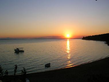 Sonnenuntergang in Psakoudia