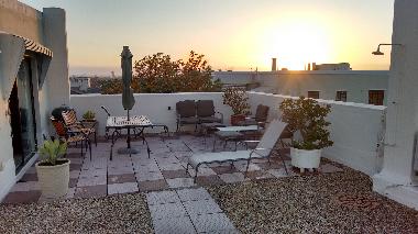 Dachterrasse mit Au�endusche, Grill und Wirlpool